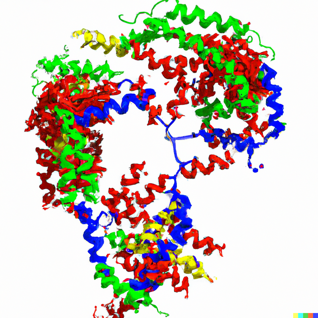DALL·E 2022-12-10 00.17.29 - molecular structure of Protein
